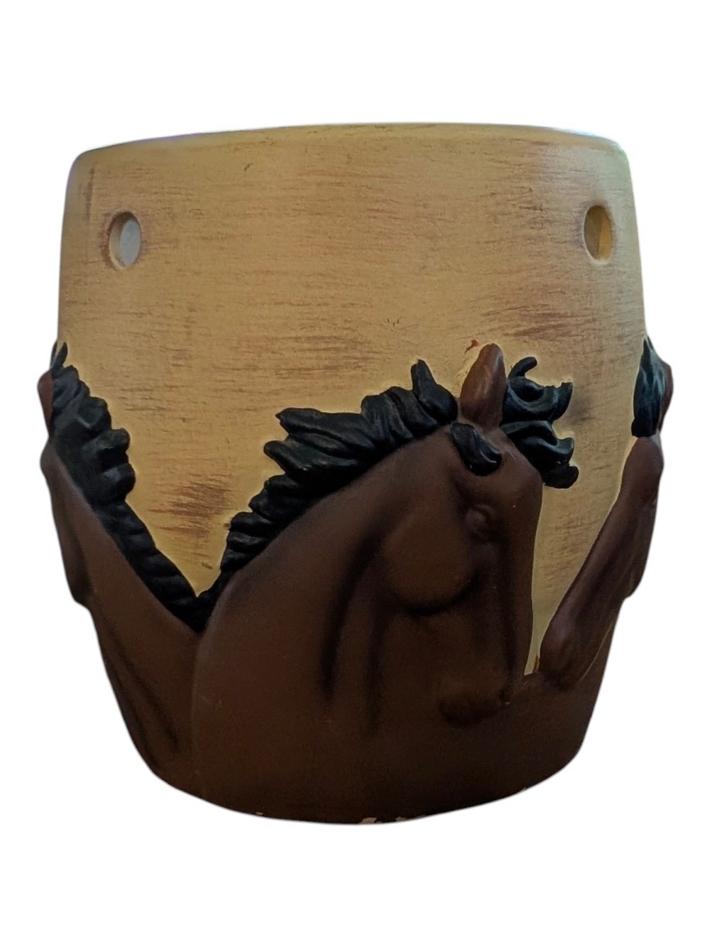 Retired Scentsy "Stampede" Full-Size Wax Warmer